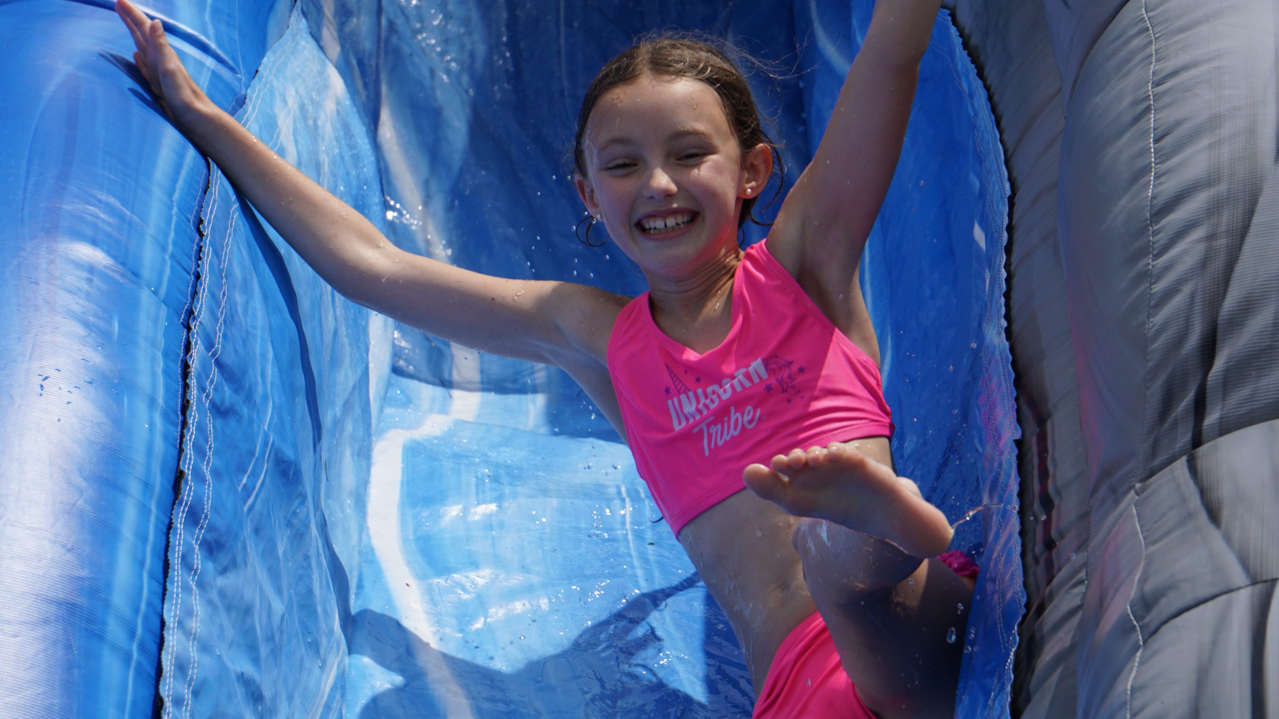 waterslide 2 Camp W Summer Camp Waterslide Wednesday