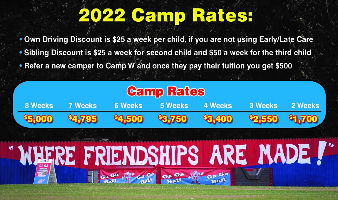 2022 Summer Camp Rates Long Island NY