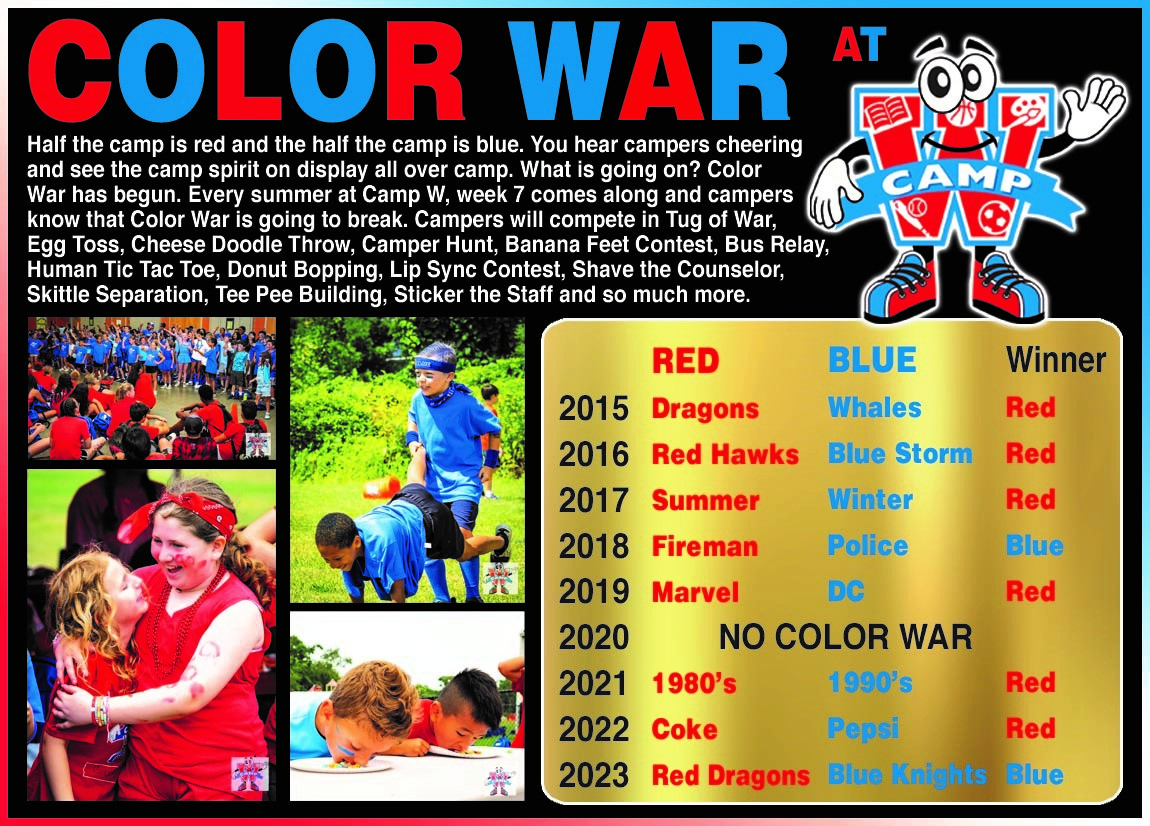 camp w color war